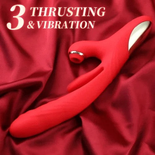 3 Thrusting &amp; Vibration 7 Sucking 10 Tapping G Spot Vibrator