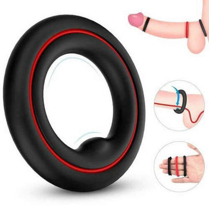 Detachable Triple Longer Harder Stronger Erection Cock Rings