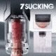 Vacuum Sucking for Oral Sex LCD Display Masturbator for Men