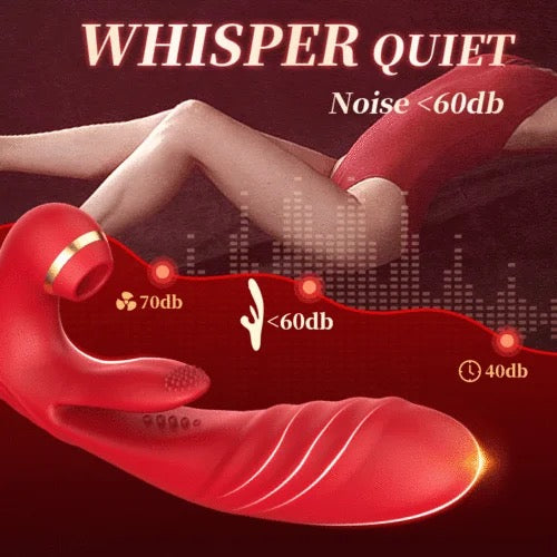 3 Thrusting &amp; Vibration 7 Sucking 10 Tapping G Spot Vibrator