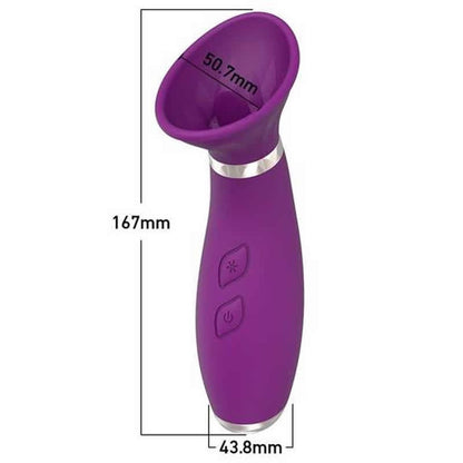 Tongue Design Vibrating Clit Sucker