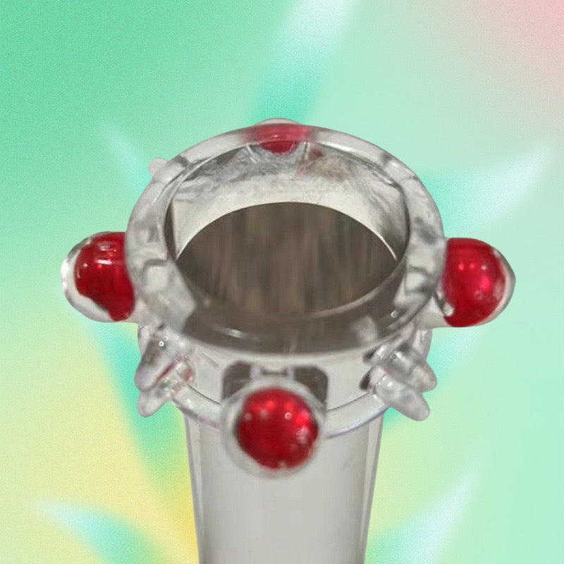 Particle Dragon Ball Crystal Ring Men's Sex Toys Lock Essence Ring Wolf Tooth Set