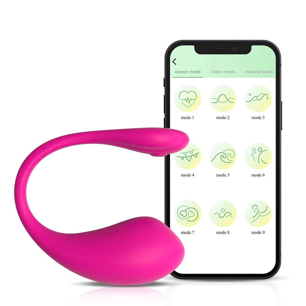 APP Controlled Wearable Egg Vibrator