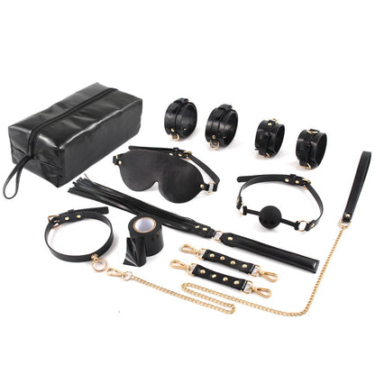 8-piece set of criminal props+handcuffs set for adult enjoyment