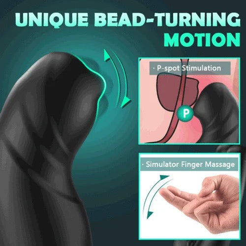 Beads Massage P-spot 9 Vibrating Prostate Massager Anal Toy