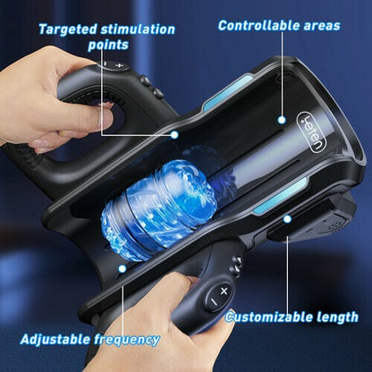 LETEN 10 Thrusting High-speed Motor Masturbator with Phone Holder