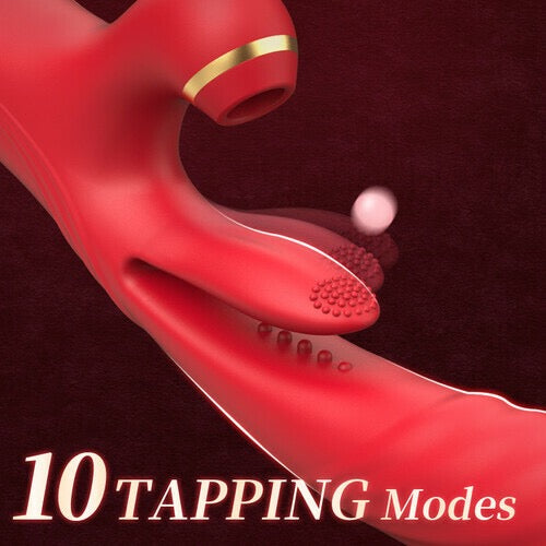 3 Thrusting &amp; Vibration 7 Sucking 10 Tapping G Spot Vibrator