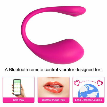 APP Controlled Wearable Egg Vibrator