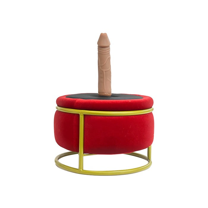 Red Seat Dildo Machine