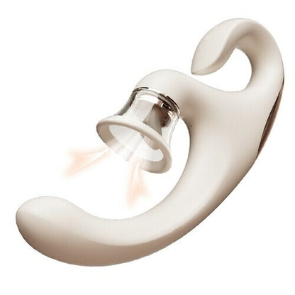 Clitoral Arousal Tongue Licking Suction Vibration Triple Stimulation Massager Free Shipping